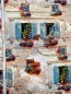Preview: Jersey Digital Französische Fenster - Bunt