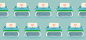 Preview: Patchwork Baumwolle - Ruby Star Society - Melody Miller - Best Day Ever - TYPEWRITERS - TURQUOISE