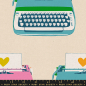Preview: Canvas Leinen - Melody Miller - Best Day Ever - CANVAS TYPEWRITERS - NATURAL