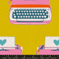 Preview: Canvas Leinen - Melody Miller - Best Day Ever - CANVAS TYPEWRITERS - GOLDEN HOUR