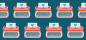 Preview: Canvas Leinen - Melody Miller - Best Day Ever - CANVAS TYPEWRITERS - TEAL