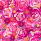 Preview: Patchwork Baumwolle - Stacy Peterson -  Belle Epoque - Bourgeois Bloom - Magenta