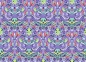 Preview: Tula Pink Patchwork Stoff Baumwolle - Tiny Beasts - Bear With Me Glimmer