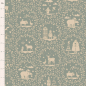 Preview: Tilda Patchwork Stoff Baumwolle - Merry Little Christmas - Paperscenes Duckegg