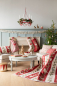 Preview: Tilda Patchwork Stoff Baumwolle - Merry Little Christmas - Winterfriends Clay - Reststück ca. 50 cm