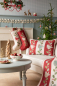 Preview: Tilda Patchwork Stoff Baumwolle - Merry Little Christmas - Mistletoe Red