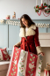 Preview: Tilda Patchwork Stoff Baumwolle - Merry Little Christmas - Mistletoe Red