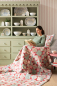 Preview: Tilda Patchwork Stoff Baumwolle - Merry Little Christmas - Mistletoe Red