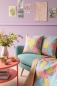 Preview: Tilda Patchwork Stoff Baumwolle - Pie in the Sky - Tasselflower-Blue