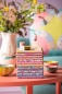 Preview: Tilda Patchwork Stoff Baumwolle - Pie in the Sky - Tasselflower-Mustard