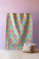 Preview: Tilda Patchwork Stoff Baumwolle - Pie in the Sky - Tasselflower-Mustard