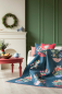 Preview: Tilda Patchwork Stoff Baumwolle - Hometown - Friendly Gathering Blue