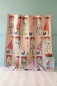 Preview: Tilda Patchwork Stoff Baumwolle - Hometown - My Neighborhood Teal
