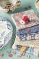 Preview: Tilda Patchwork Stoff Baumwolle - Hometown - Friendly Gathering Blue