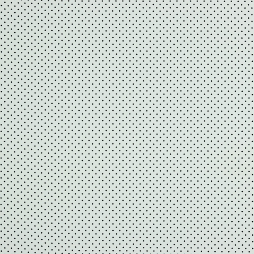 Preview: Baumwolle Popeline - Mini Punkte - Weiß/Schwarz