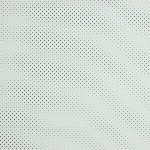 Preview: Baumwolle Popeline - Mini Punkte - Weiß/Grau