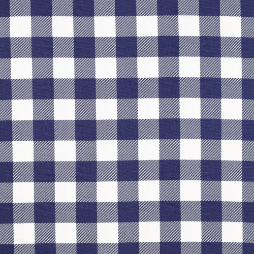 Canvas - Waterproof - Karo - Blau