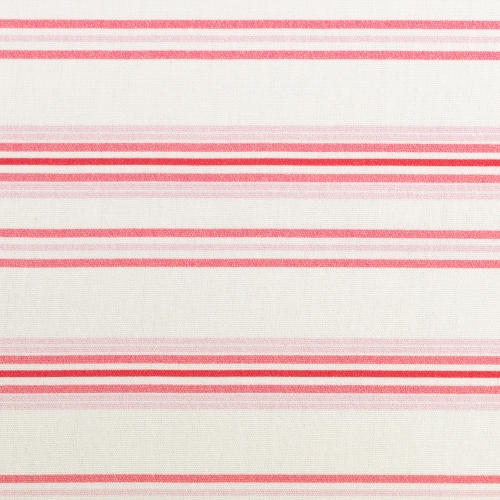 Baumwolle - Streifen - Rosa/Creme
