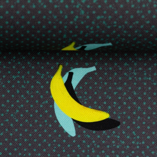 Preview: Canvas URBANana by Thorsten Berger - Bananen - Anthrazit