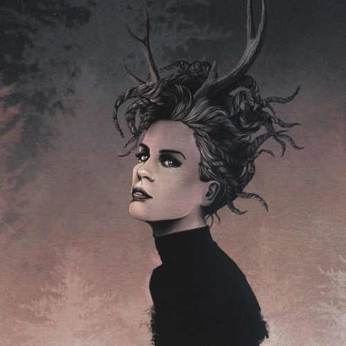 Jersey Swafing - Mystic Woods by Thorsten Berger - Panel - Frau Altrosa - Panel 6,76€