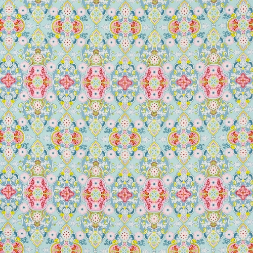 Preview: Swafing Baumwolle - Julia - Ornamente - Blau