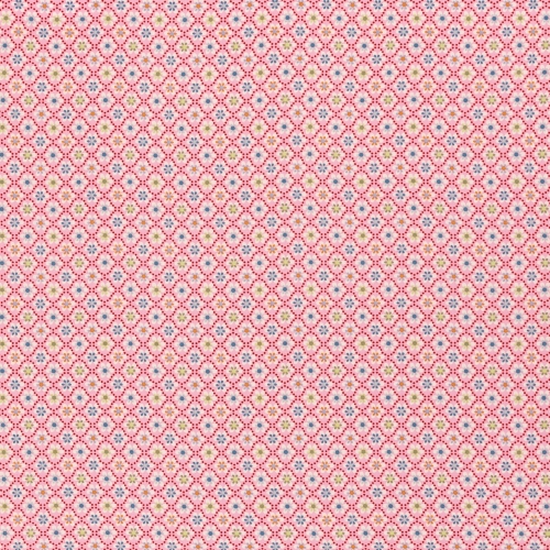 Swafing Baumwolle - Julia - Blümlis - Rosa - Reststück ca. 90 cm
