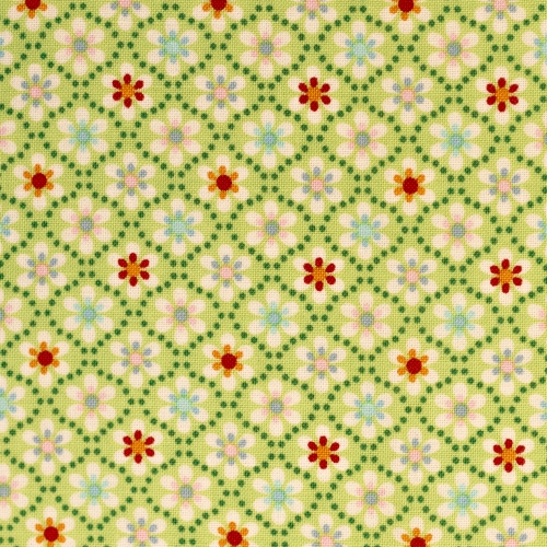 Swafing Baumwolle - Julia - Blümlis - Grün