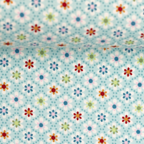 Preview: Swafing Baumwolle - Julia - Blümlis - Blau