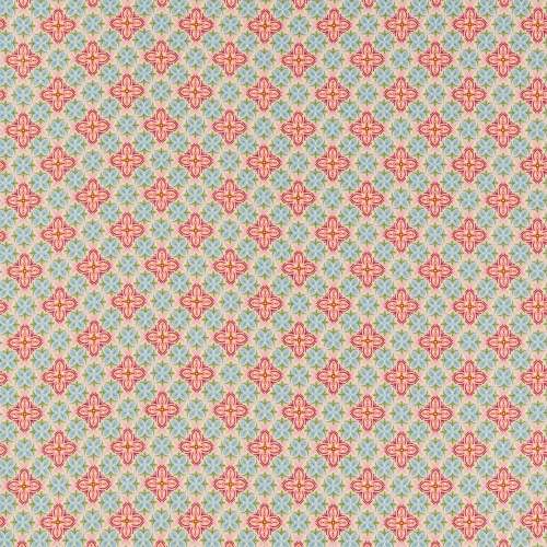 Preview: Swafing Baumwolle - Julia - Blütenornament - Rosa