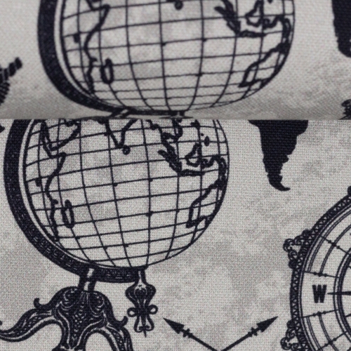 Preview: Canvas Kompass mit Great Adventure