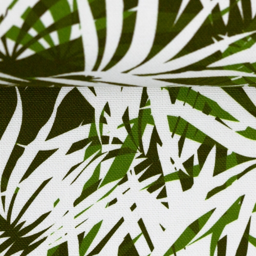 Preview: Canvas Blätter - Grün