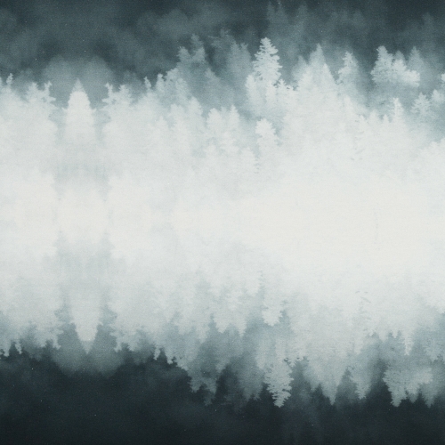 French Terry - Gloomy Hills by THORSTEN BERGER - MYSTIC LADY - Panel