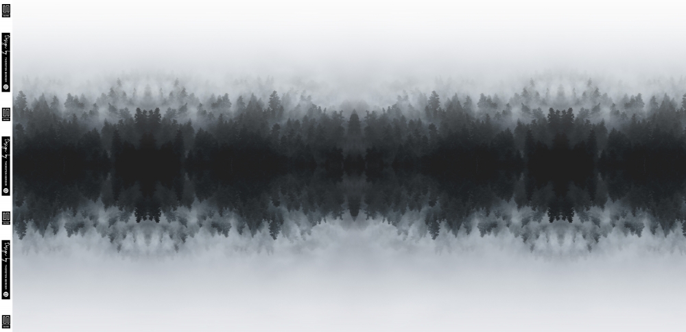 French Terry - Gloomy Hills by THORSTEN BERGER - HAZY SHADES - Panel