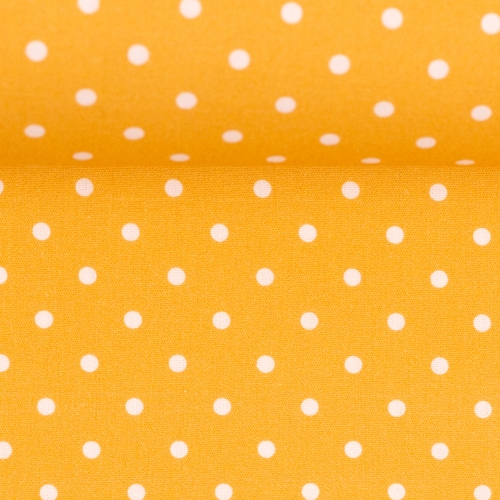 Swafing Baumwolle - Punkte - Gelb
