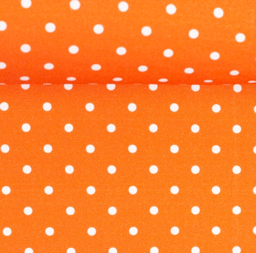 Preview: Swafing Baumwolle - Punkte - Orange