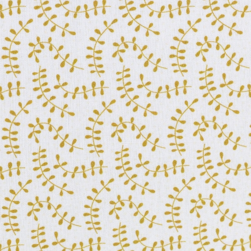 Swafing Baumwolle Webware - Jule - Ranken - Weiß