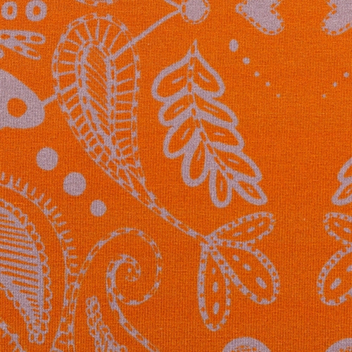 Swafing French Terry - Balance by Cherry Picking - Orange