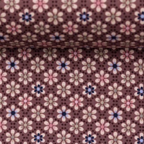 Preview: 2021 Swafing Baumwolle Webware - Julia - Blümlis - Altrosa