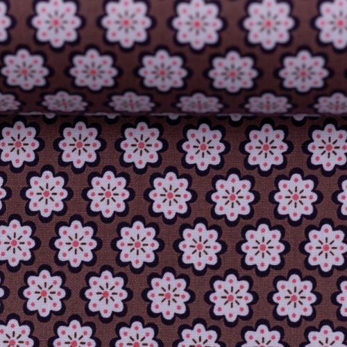 Preview: 2021 Swafing Baumwolle Webware - Julia - Kleine Blüten - Altrosa