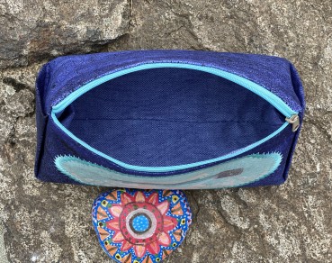 Zipper Triangle Bag -  Fish