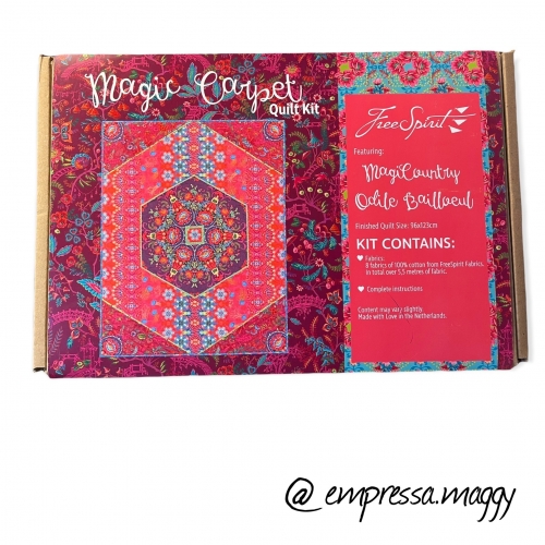 Quilt Kit - Magic Carpet Quilt by Odile Bailloeul​