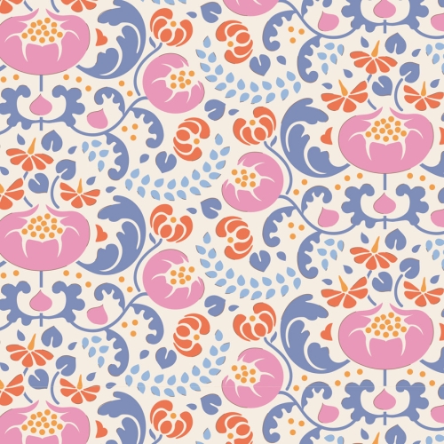 Tilda Patchwork Baumwolle - Mildred Blue