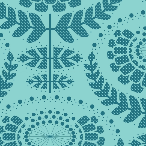 Tilda Patchwork Stoffe Baumwolle -   Phoebe Emerald