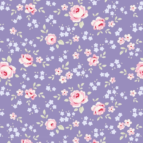 Tilda Patchwork Baumwolle - Eliza Blue