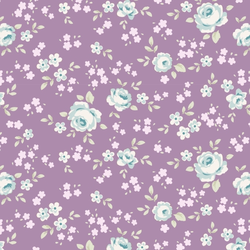 Tilda Patchwork Baumwolle - Eliza Mauve Lilac