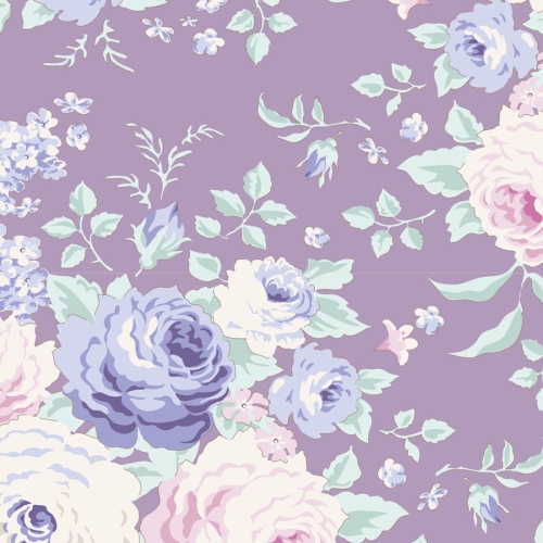 Tilda Patchwork Baumwolle - Lydia Lavendel