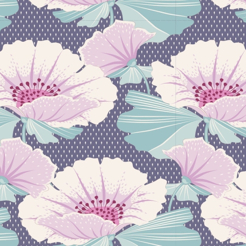 Tilda Patchwork Baumwolle - Maple Farm - Gwendelyn Blueberry