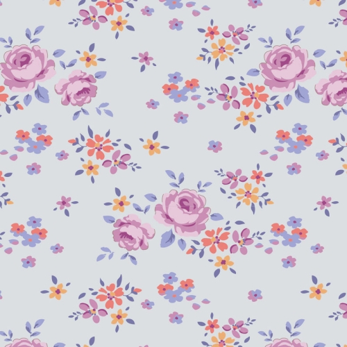 Tilda Patchwork Baumwolle - Maple Farm - Gracie Lavender