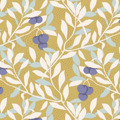 Tilda Patchwork Baumwolle - Maple Farm - Cherrybush Dijon