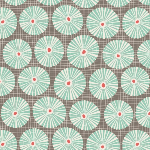 Tilda Patchwork Stoff Baumwolle - Cotton Beach - Limpet Shell Grey